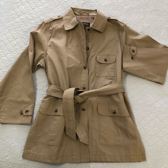 Woolrich Jackets & Blazers - Woolrich John Rich and Bros safari field trench jacket. Size medium.
